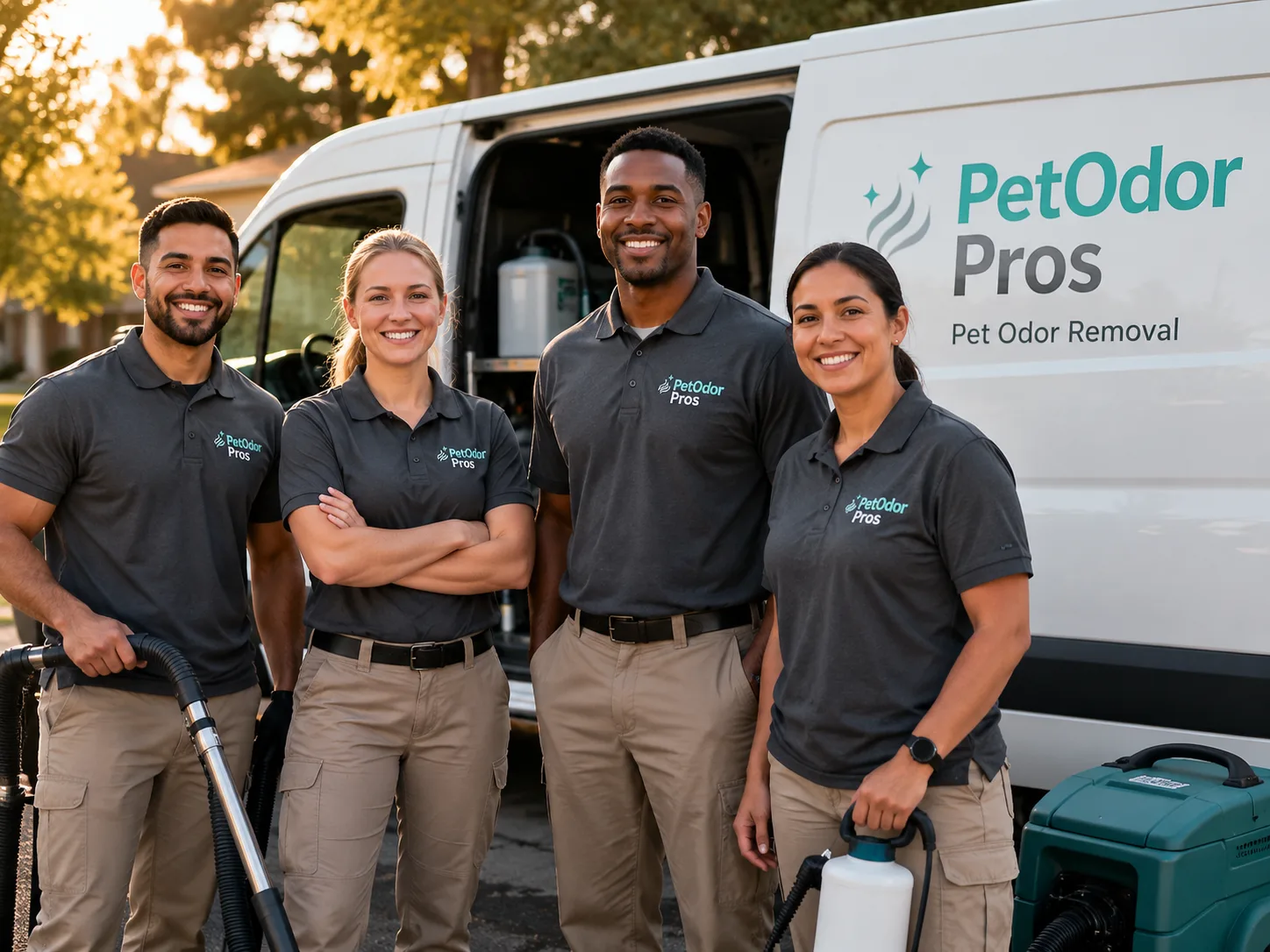 Pet Odor Removal team serving Caspar, CA
